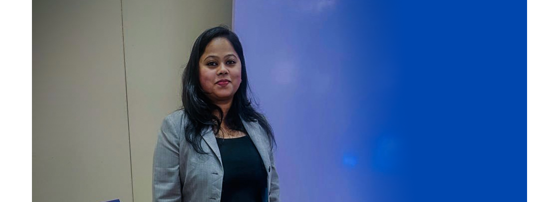 Swati Soni – Product Design Leader presenting design concepts with confidence